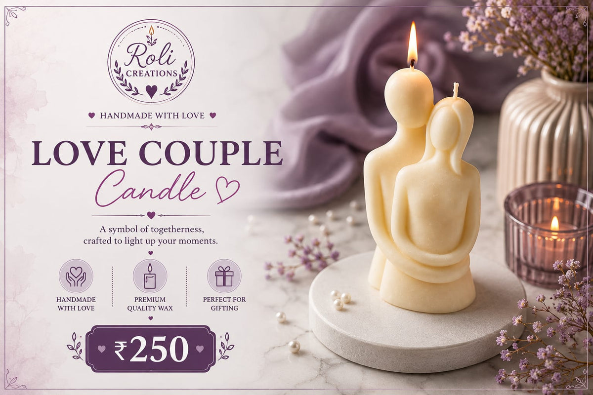 Love Couple Candle